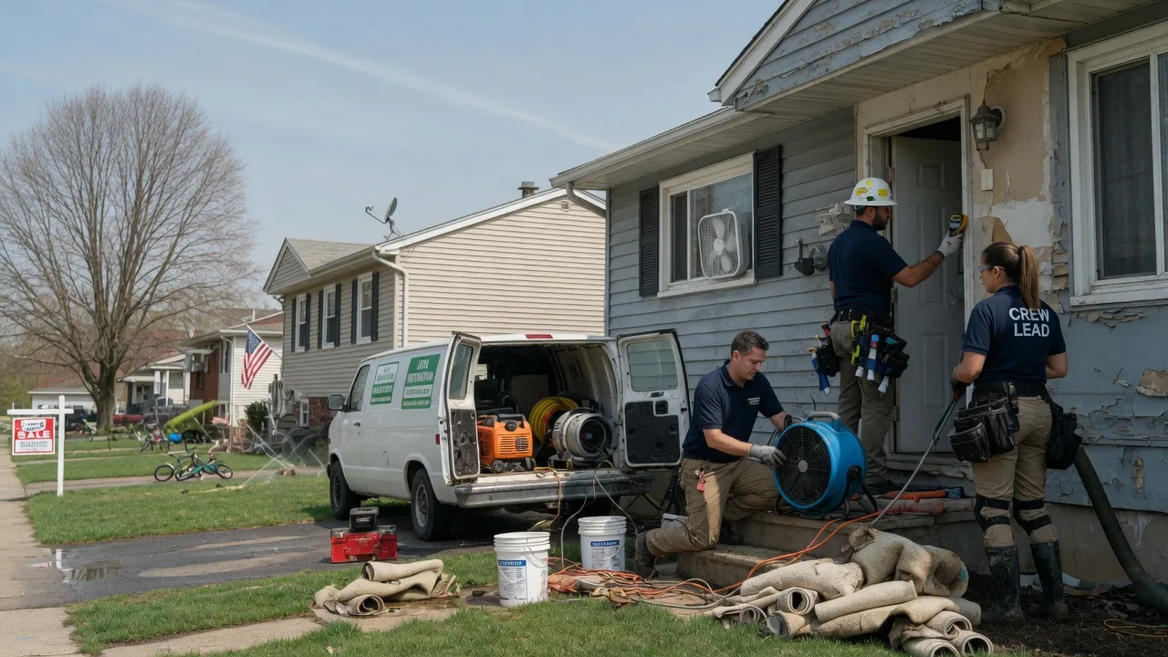 Flood Cleanup in Garnavillo, IA near me